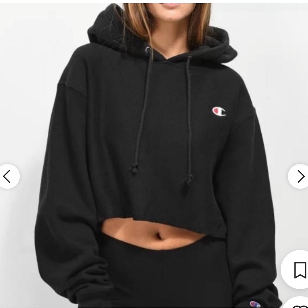 Champion Cropped Hoodie